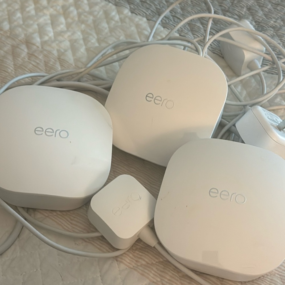 Eero WIFI router- 3 Pack